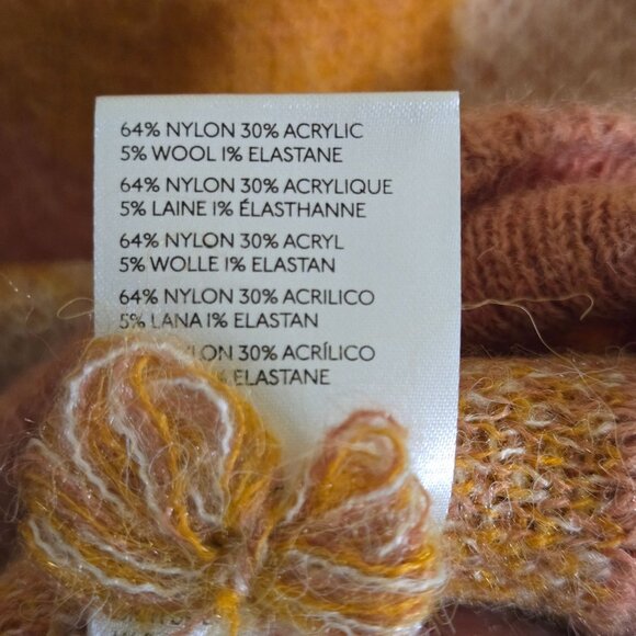 Anthropologie Maeve NWT V-Neck Loopy Floral Sweater Vest Oversized Size XS - Picture 10 of 10